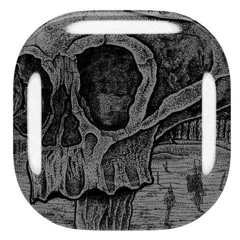 Alchemy Carta Skull Sketch Galaxy Buds Pro Skin